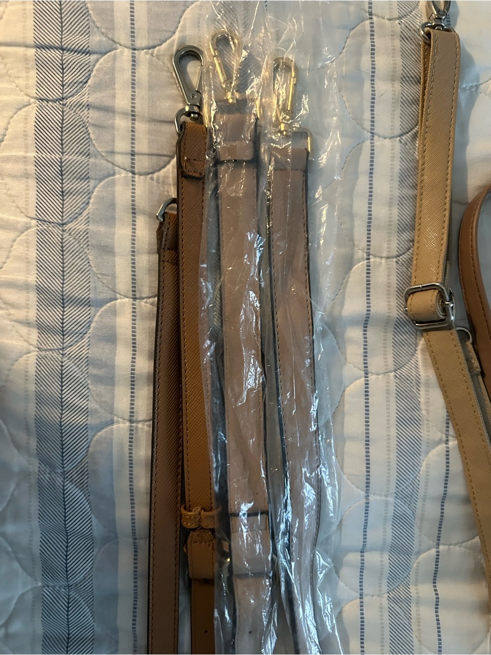 7-Tan Crossbody & Shoulder Straps - Picture 4 of 4